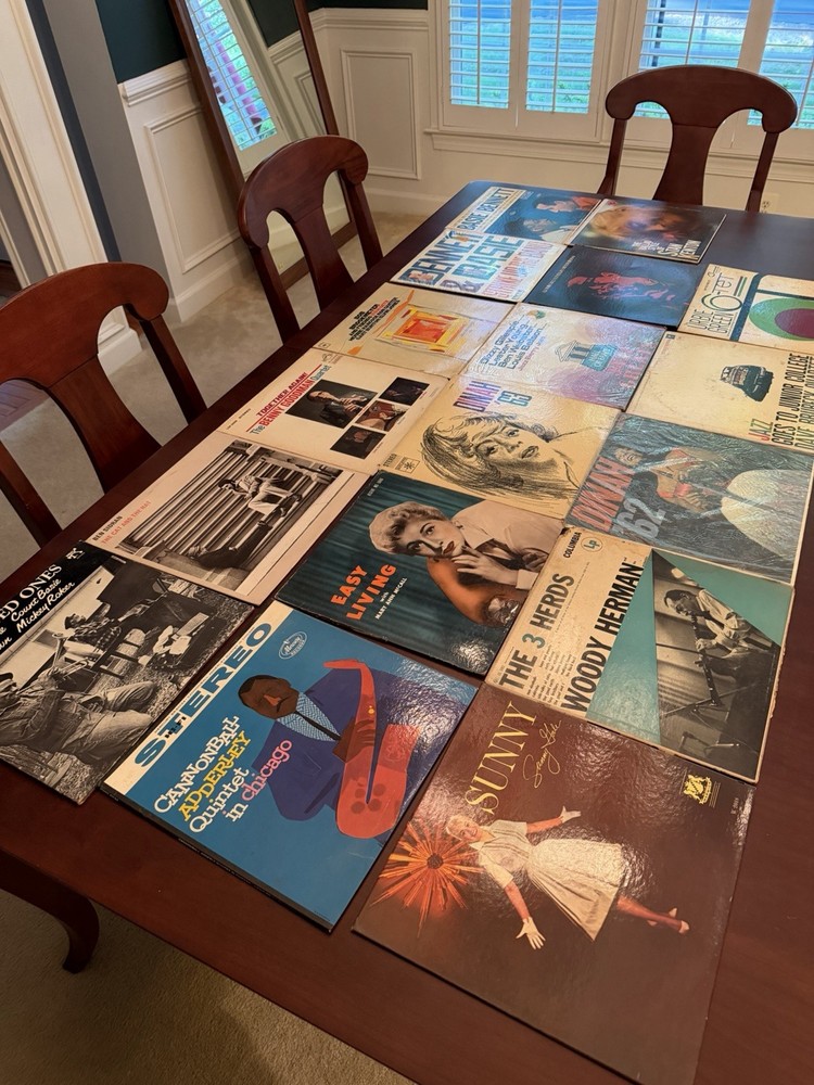 Lot of 18 Vintage Vinyl Albums Various Jazz Artists See And Pictures
