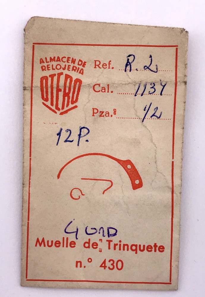 RL 1134 Ratchet Spring Replacement for Watchmaker 3WC Repair Tool