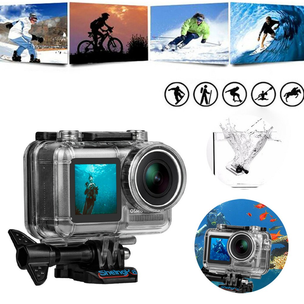 New Sports Camera Waterproof Housing Case Shell Diving 45M For DJI Osmo Action?