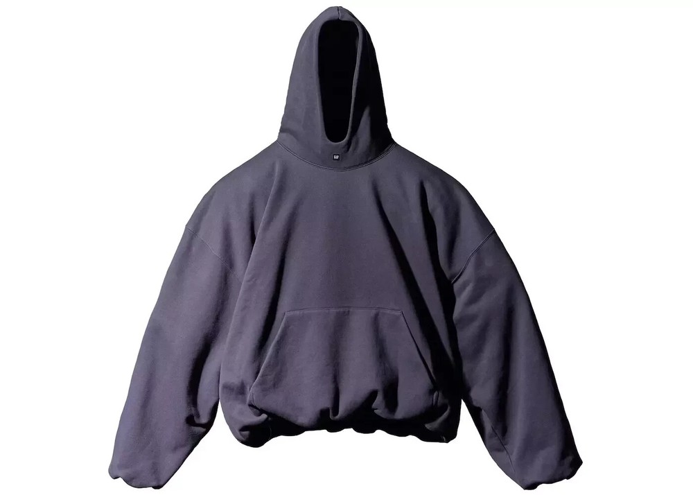 Yeezy GAP Balenciaga Black Logo Hoodie Size L