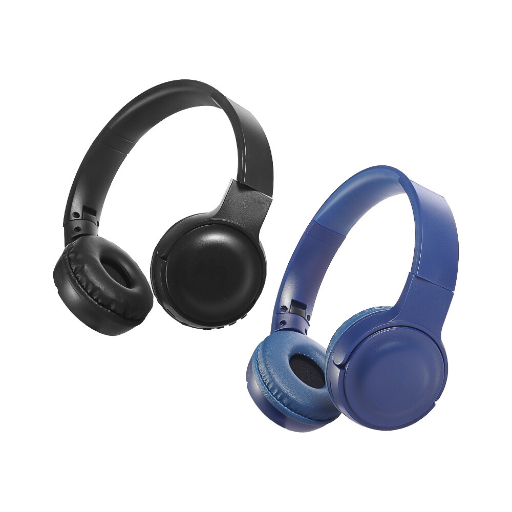 JBL Tune 510BT Wireless On-Ear Headphones Black Blue Collapsible USB-C