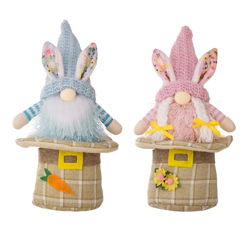 Easter Rabbit Gnomes for Springtimes Celebrations & Gatherings Decor
