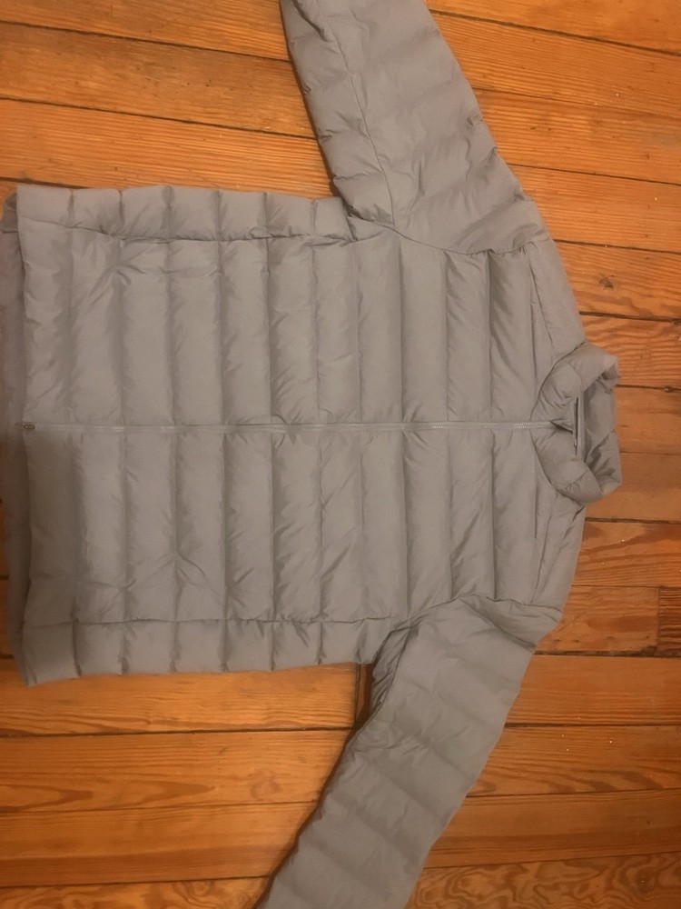 Lululemon Men's Navigation Stretch Down Hoodie Jacket - Grey