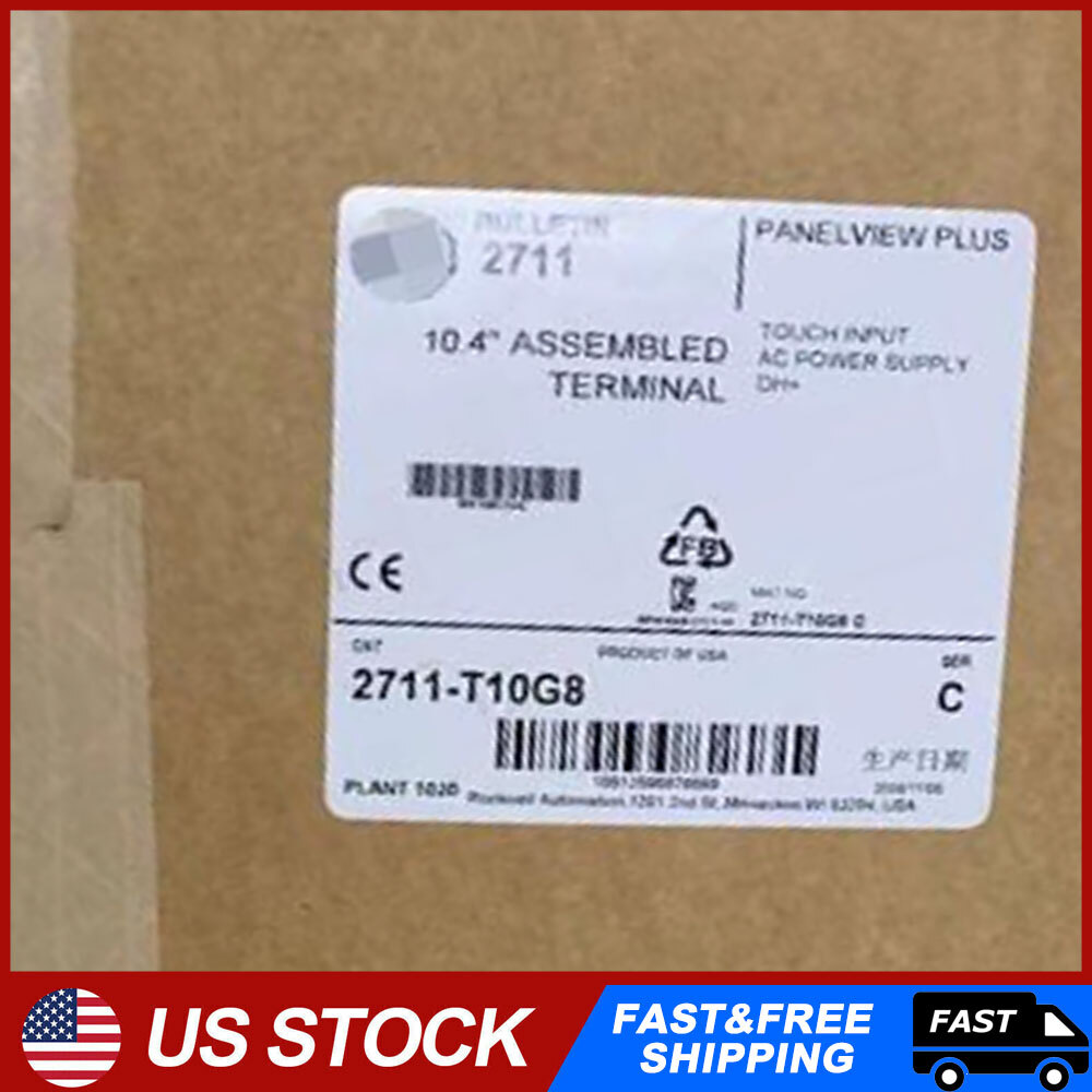 NEW PLC 2711-T10G8 Allen Bradley PanelView 1000 Terminal 2711T10G8 Fast Shipping