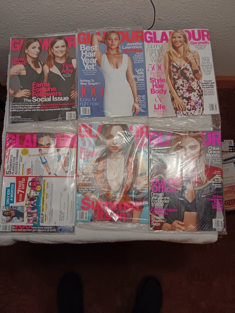 Glamour Magazine COMPLETE 2016 All 12 From 2016