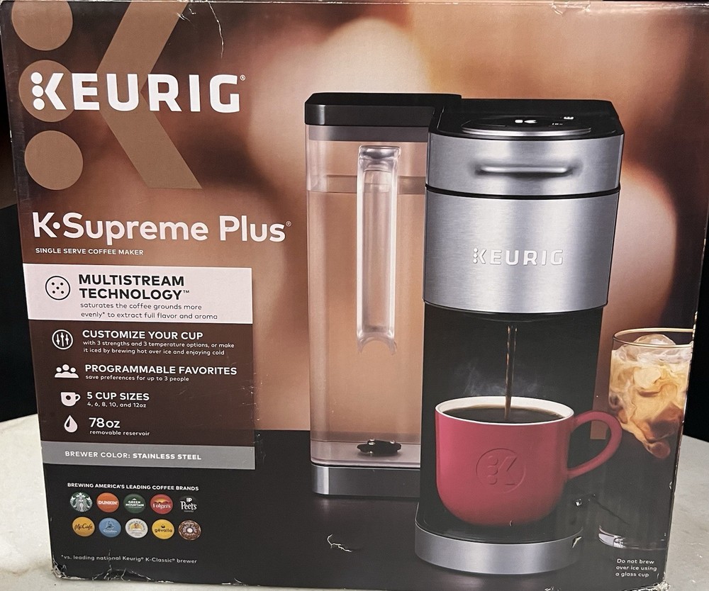 Keurig Supreme Plus K-Cup Coffee Maker Stainless Steel K920