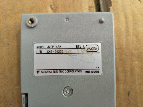 USED Yaskawa JVOP-182 for H1000 A1000 inverter operation panel (JV0P-182)