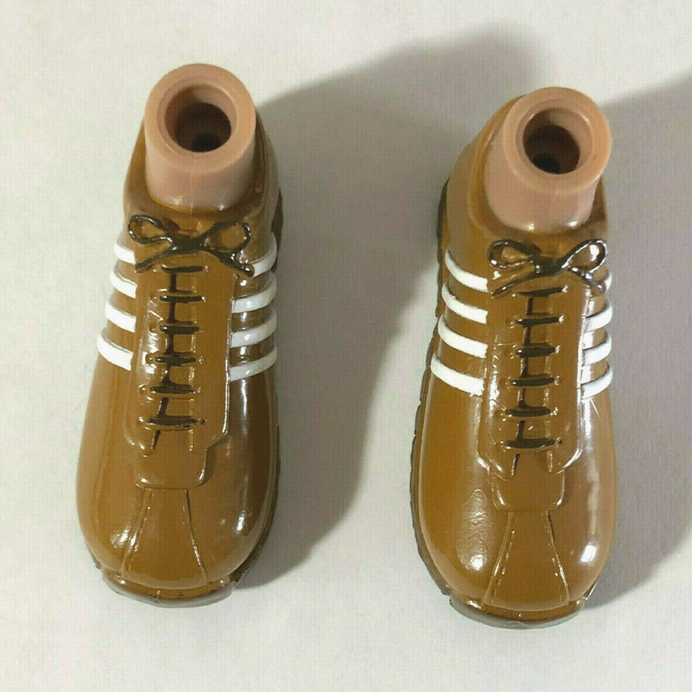 2003 PAIR BRATZ BOYZ BROWN SNEAKERS SHOES-NEW