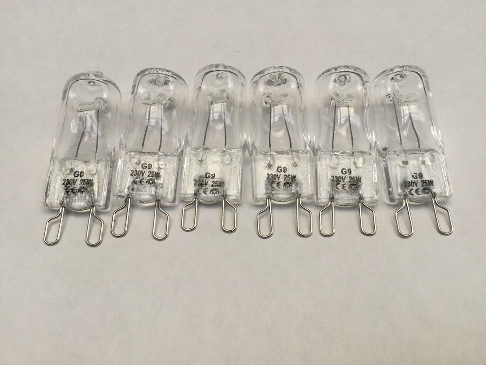 Westinghouse 613 Halogen Oven Lamp Bulb Pack of 6 WVES613S-R 94403171217