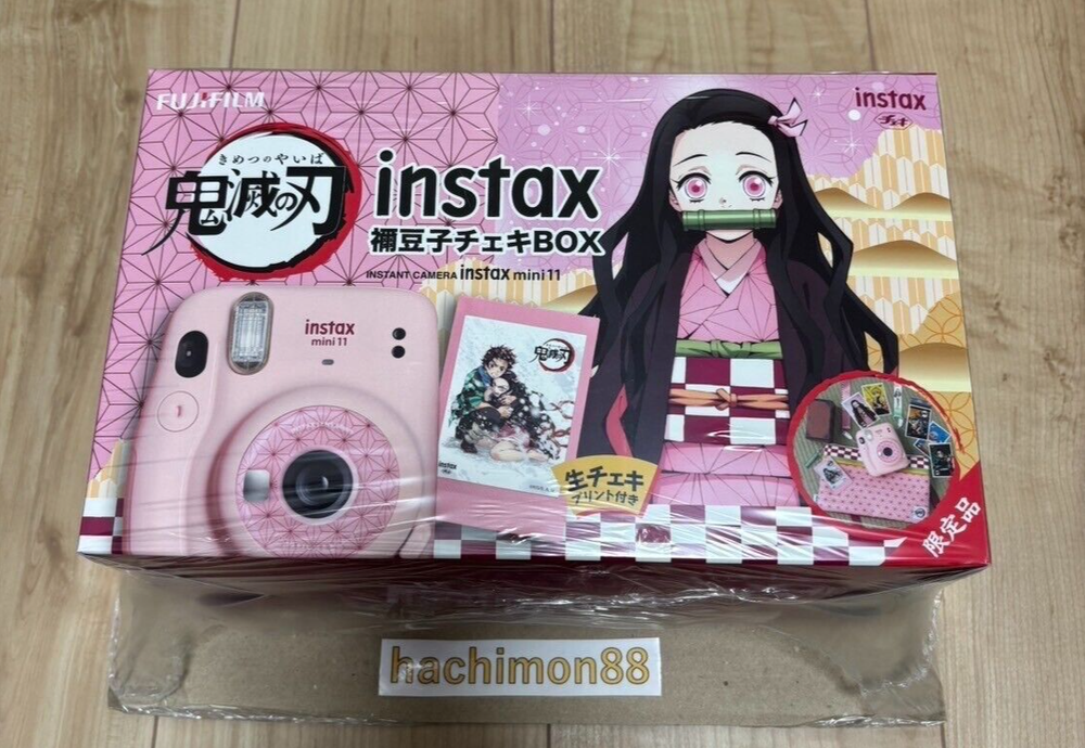 FUJIFILM instax mini 11 Demon Slayer Kamado Nezuko Edition Instant Camera BOX