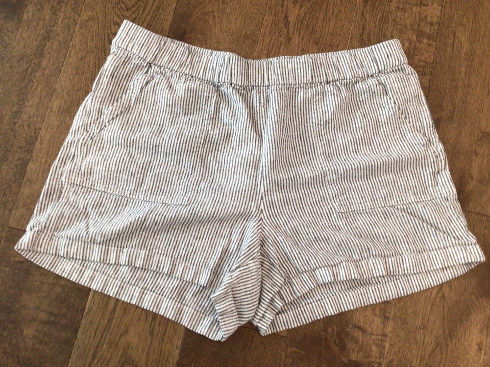 J Crew Factory Linen Blend Women’s Shorts Medium