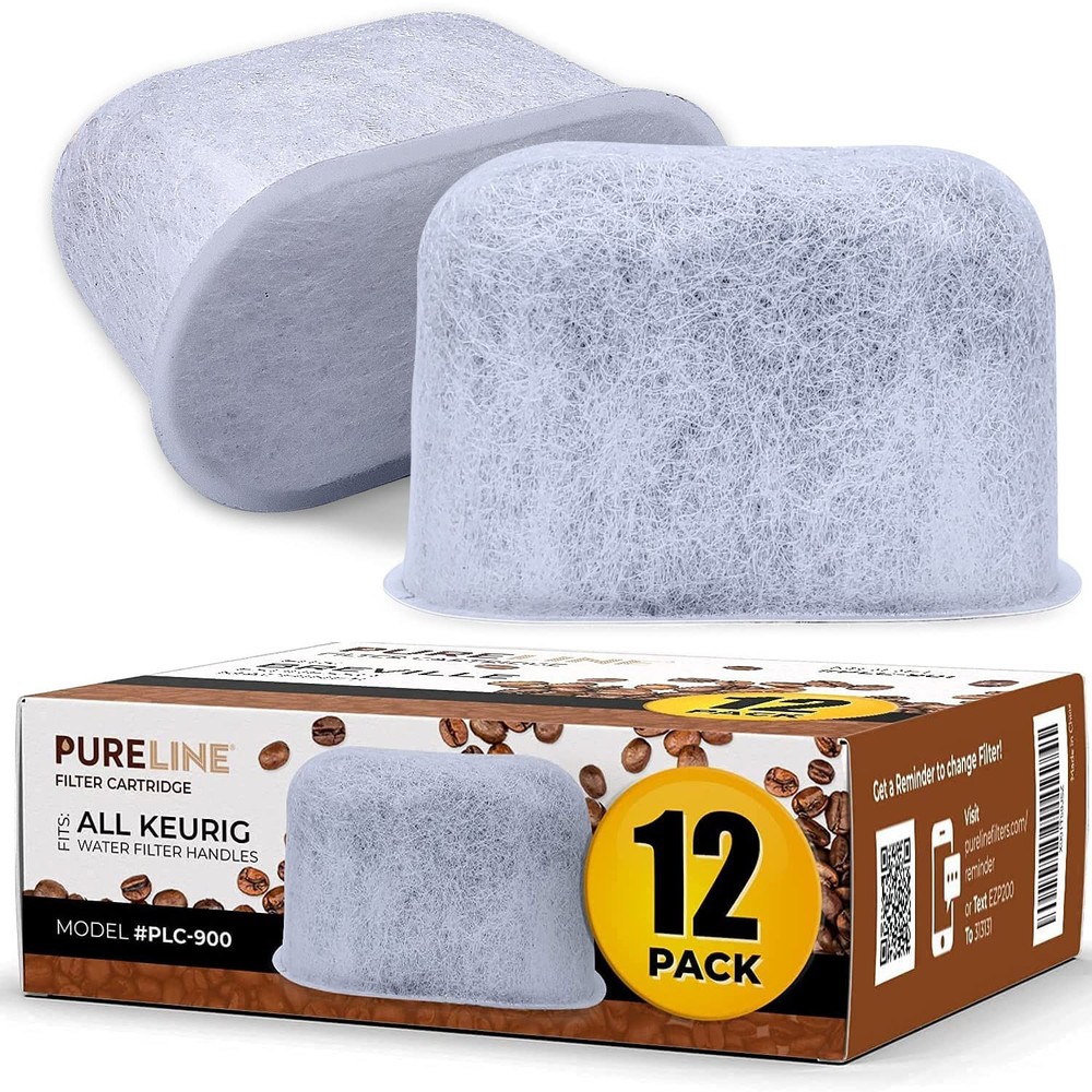 12-Pack Keurig Water Filters Compatible with 2.0 & 1.0 Models