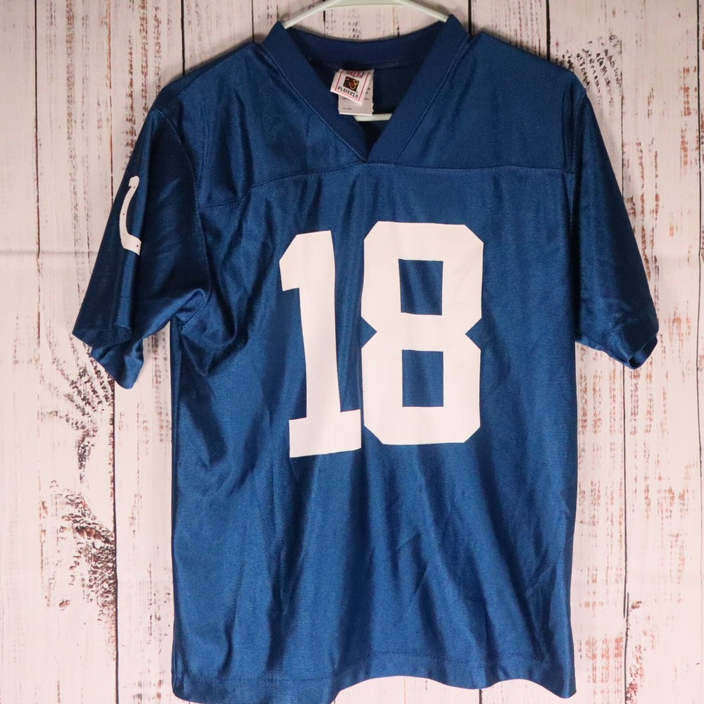 Team Apparel Indianapolis Colts Peyton Manning Youth Jersey Size L 14/16