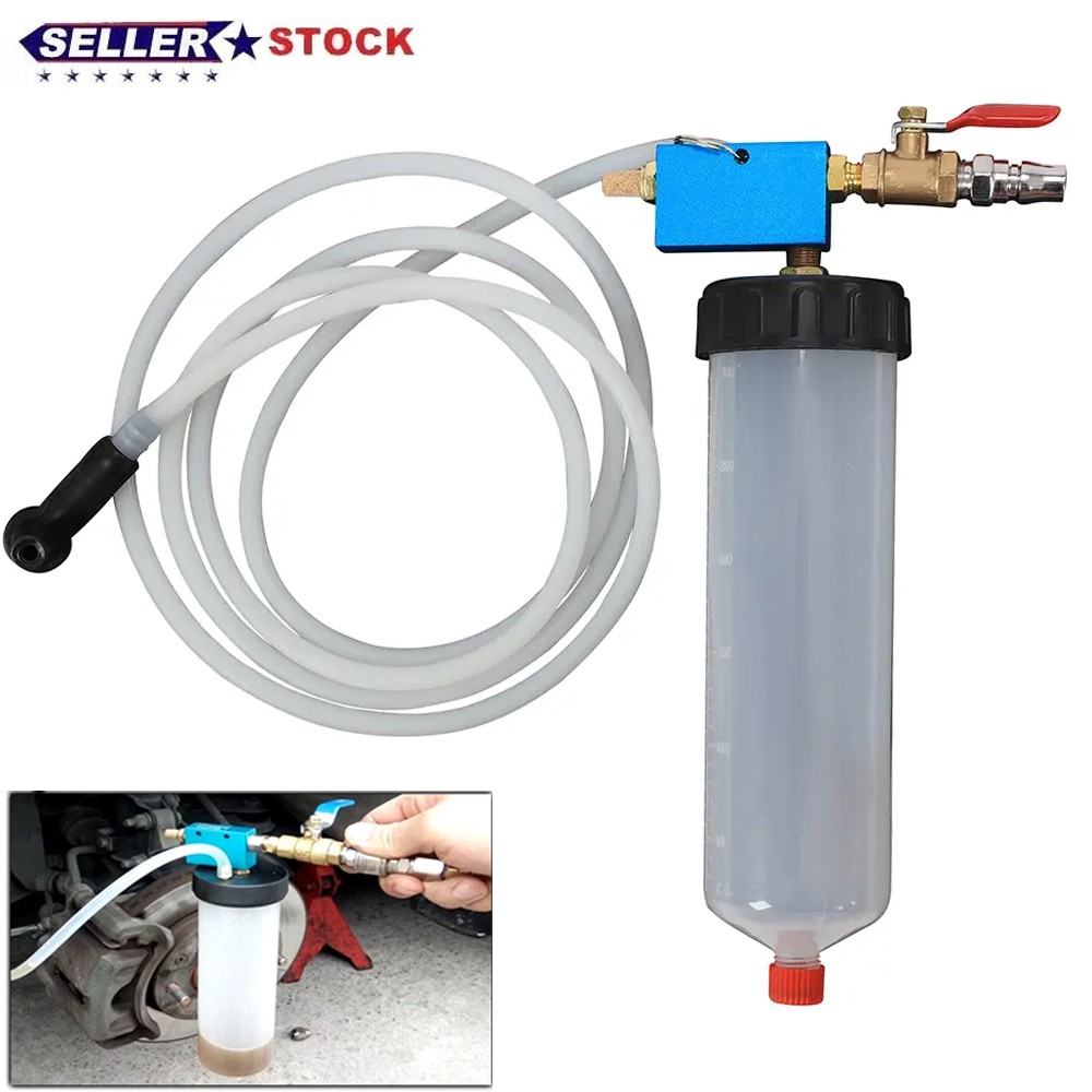 Vacuum Brake Bleeder Car Vehicle Tank Fluid Oil Change Pump Equipment Tool Kit
