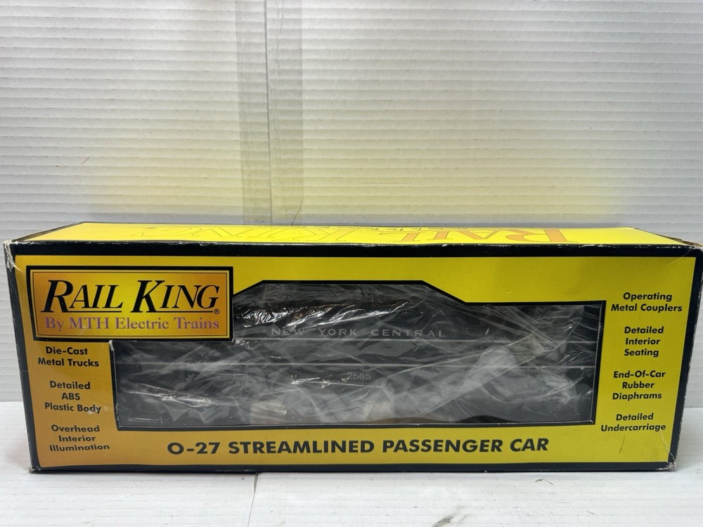 Railking O Gauge New York Central Streamlined Vista Dome Car 30-6082