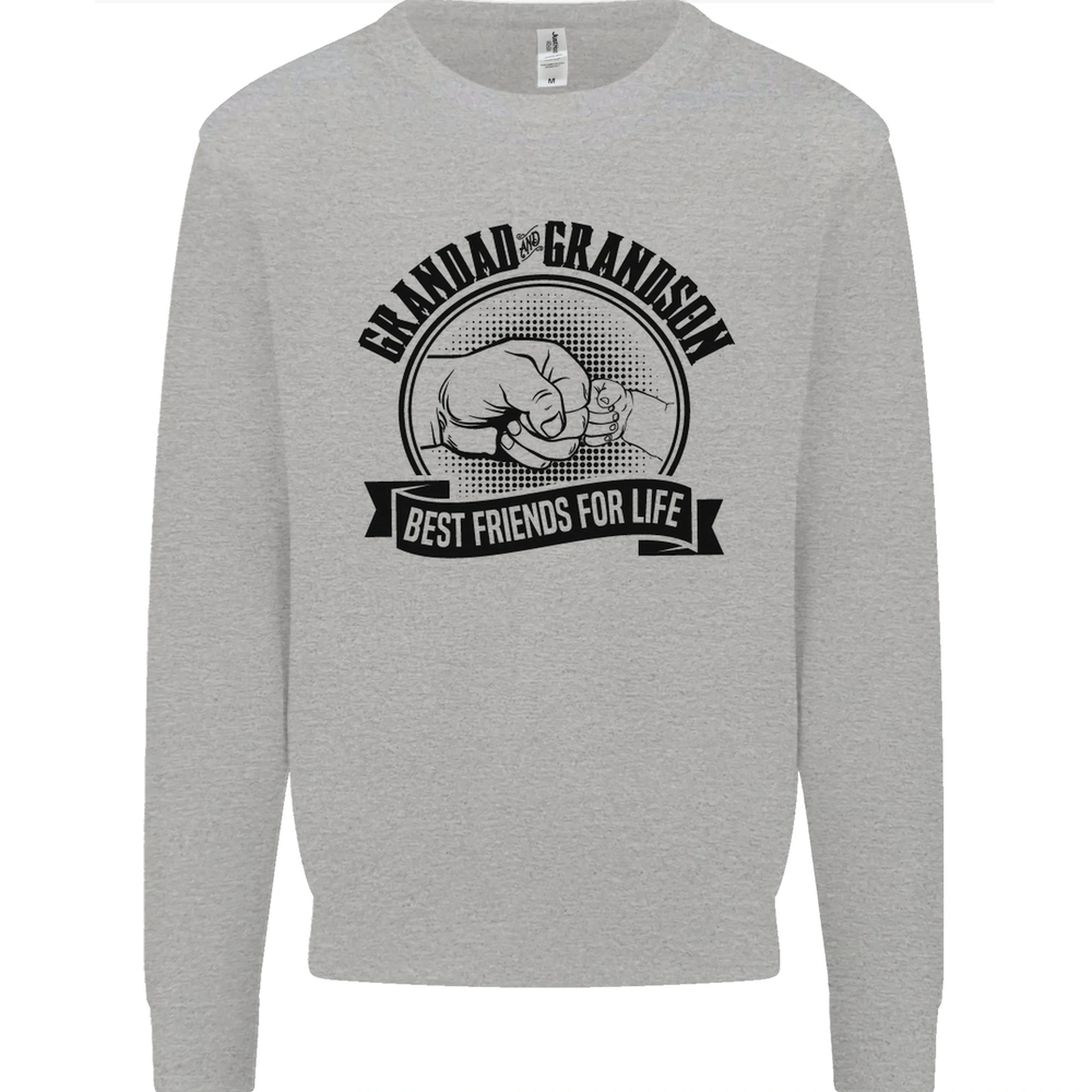 Grandad & Grandson Grandparents Day Mens Sweatshirt Jumper