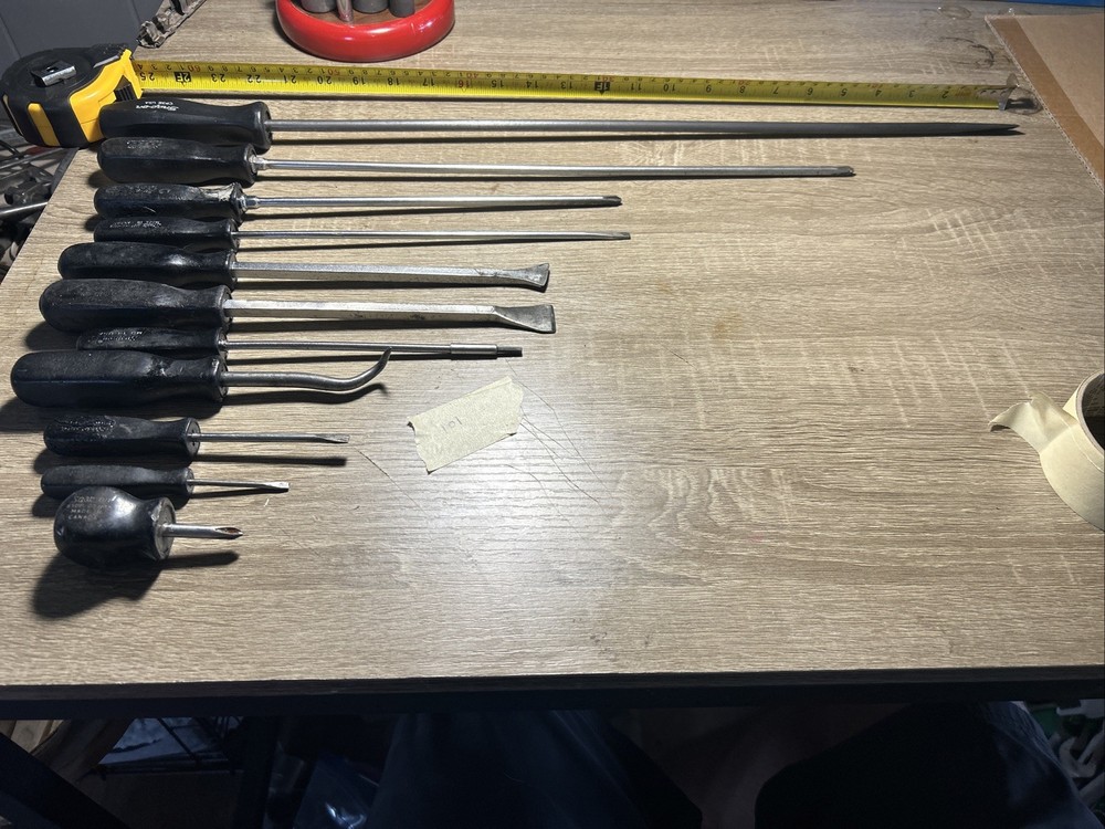 Snap On Screw Driver Lot 11 Peices