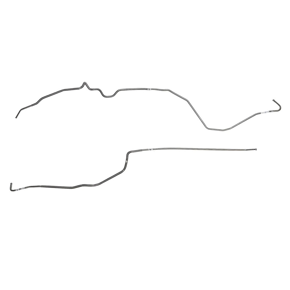 JEGS 2-Piece 3/8 in. Tank To Pump Fuel Line for 70-74 Chevy Camaro Z28/71-74