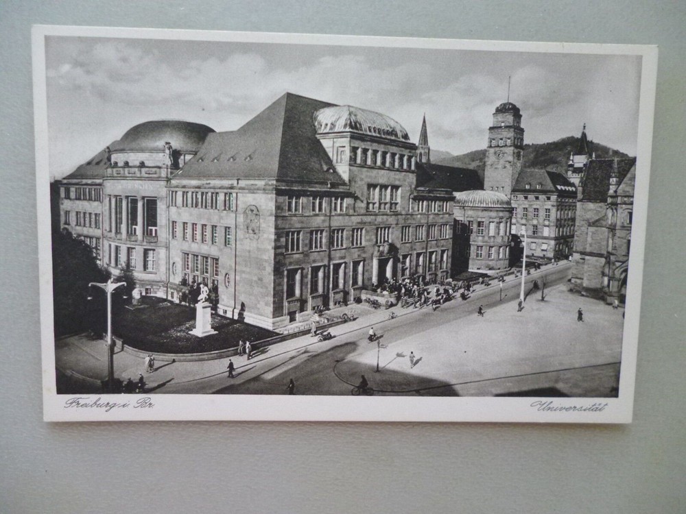 Postcard Freiburg i. Br. university