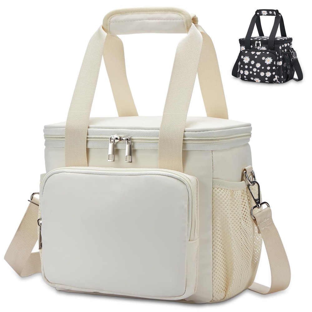 Insulated Large Lunch Bags for Women with Thermal Protection