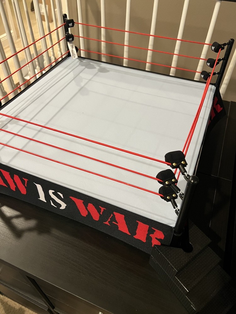WWE Ring Ultimate Edition Attitude Era RING ONLY Mattel Creations Ringside -dmg
