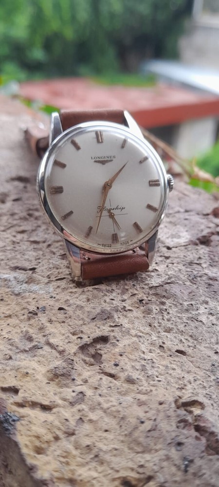 Vintage Longines Flagship 34.6mm - Stainless Steel - Manual Winding