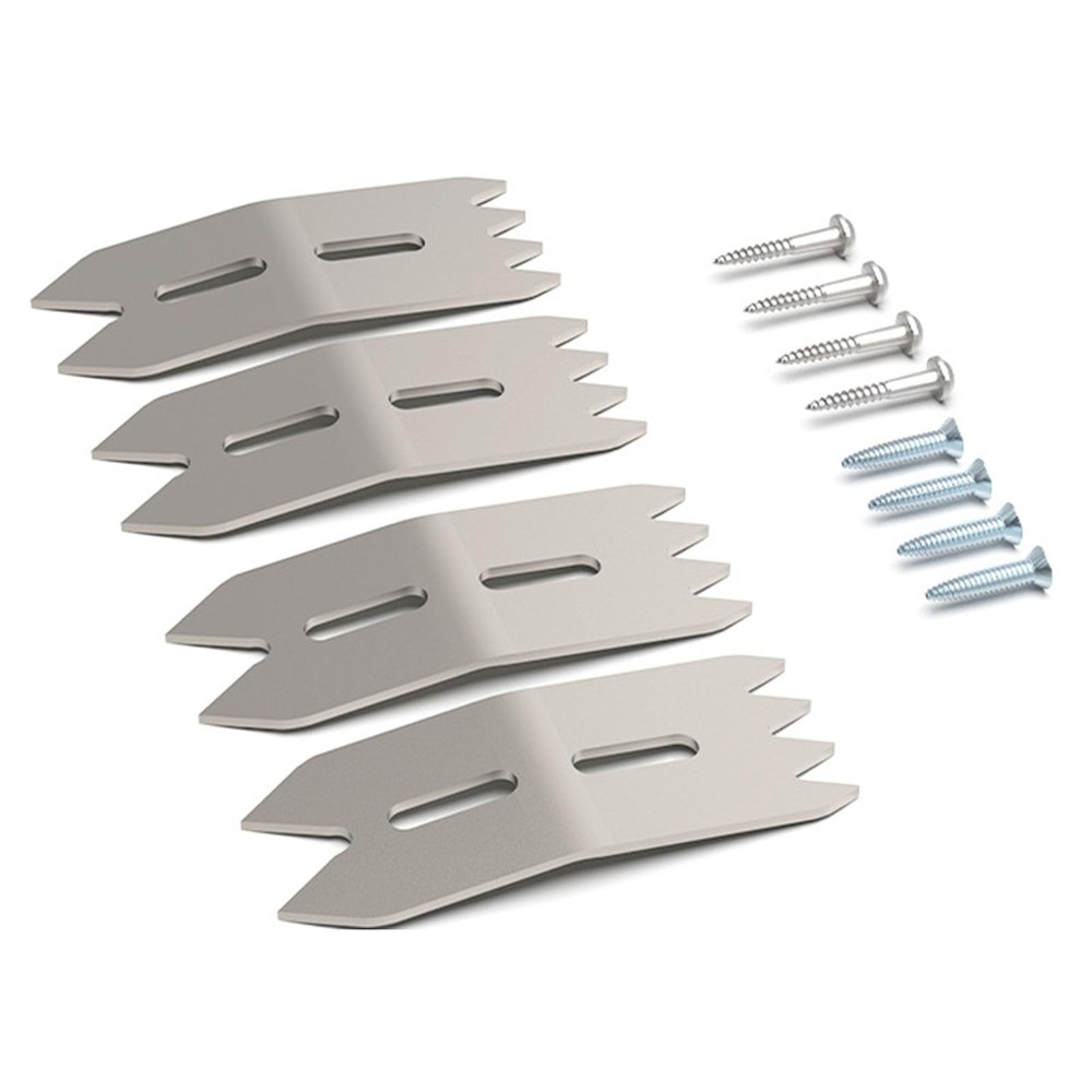 4 PCS Woodworking Clamping Dogs for Slab Flattening Mill