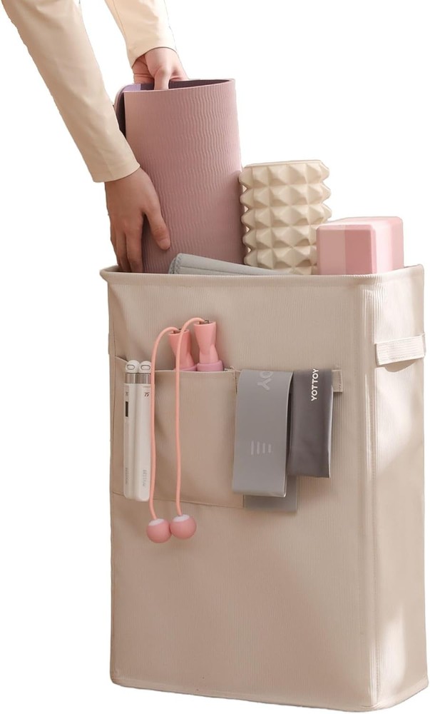 Yoga Mat Storage Racks, Home Gym Storage Rack For Foam Roller, Yoga Strap, Thick