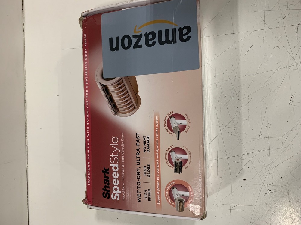 Shark SpeedStyle High-Velocity Dryer Wet-to-Dry Ultra-Fast w/ High Shine Finish