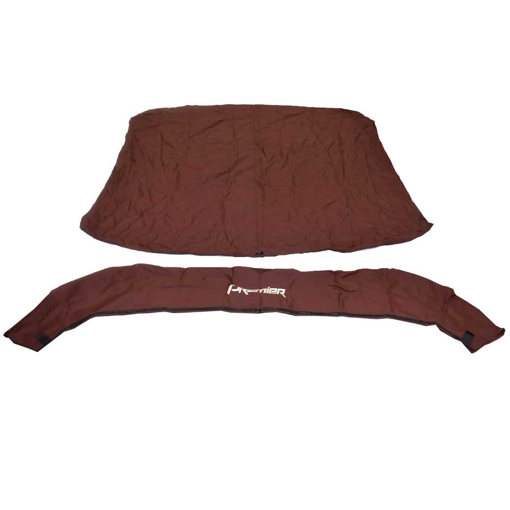 Premium Pontoon Bimini Cover 108x101 with Boot Storage 45507-19