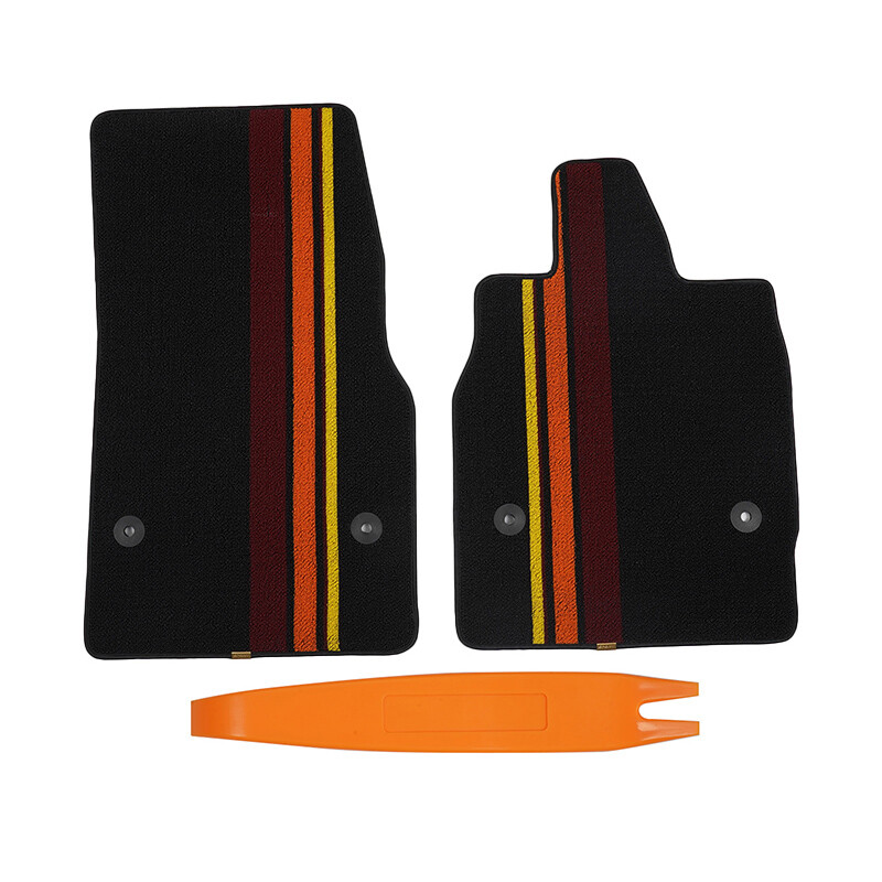 Floor Mats Carpet Nylon Liner For Chevrolet Corvette C8 Stingray Coupe 2020-2024