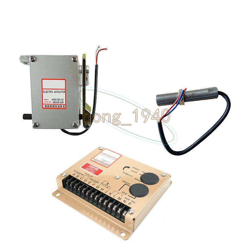 ESD5500E ADC225-24V Actuator with MSP675 Magnetic Speed Sensor Controller