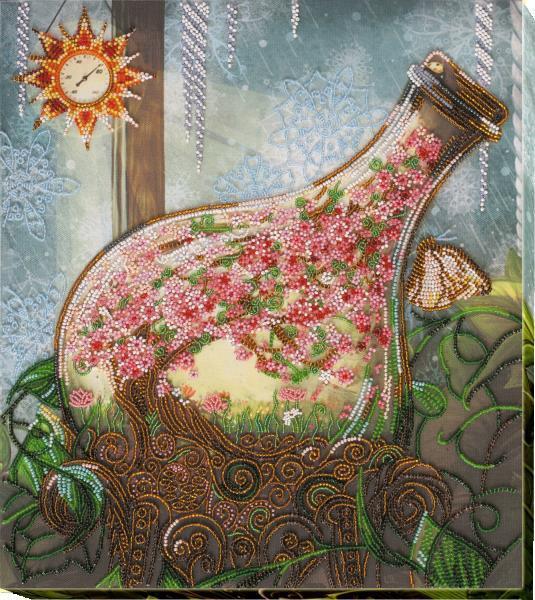 Bead embroidery kit That's it needlework kit Art canvas beadwork pattern