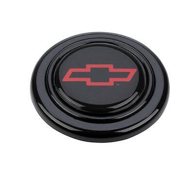 Grant 5660, One Black Plastic Chevy Logo Horn Button Performance Racing Parts