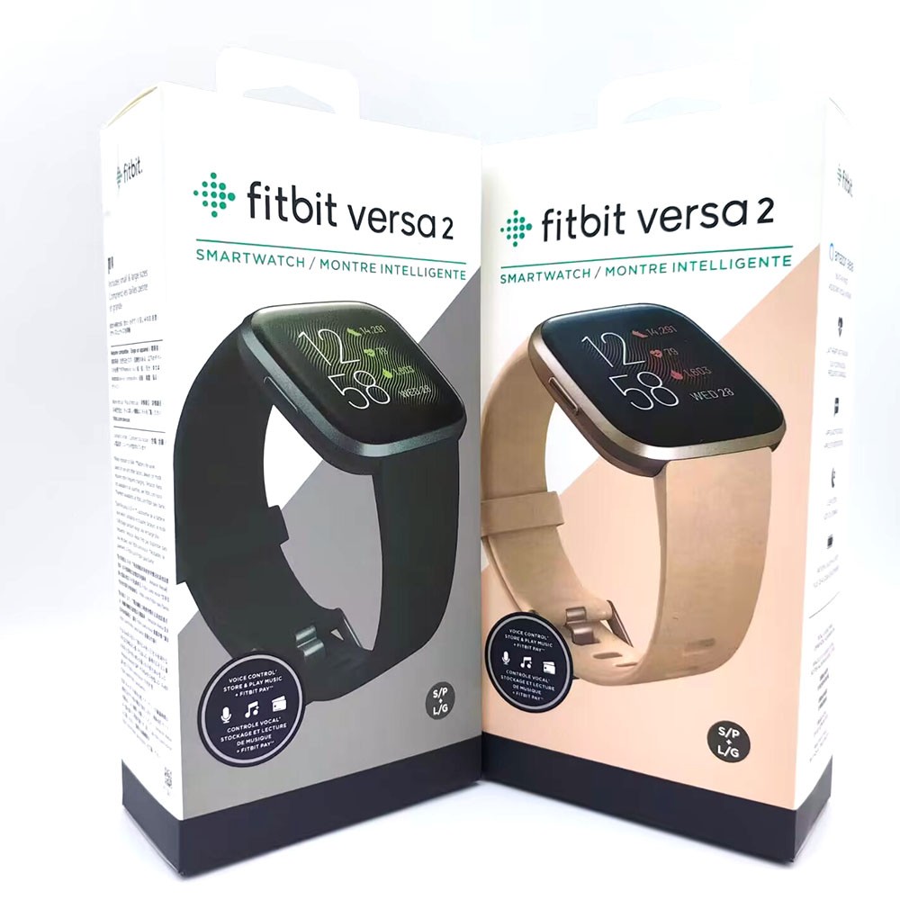 Fitbit Versa 2 Smartwatch Health & Fitness Activity Authentic Tracker S&L Sizes