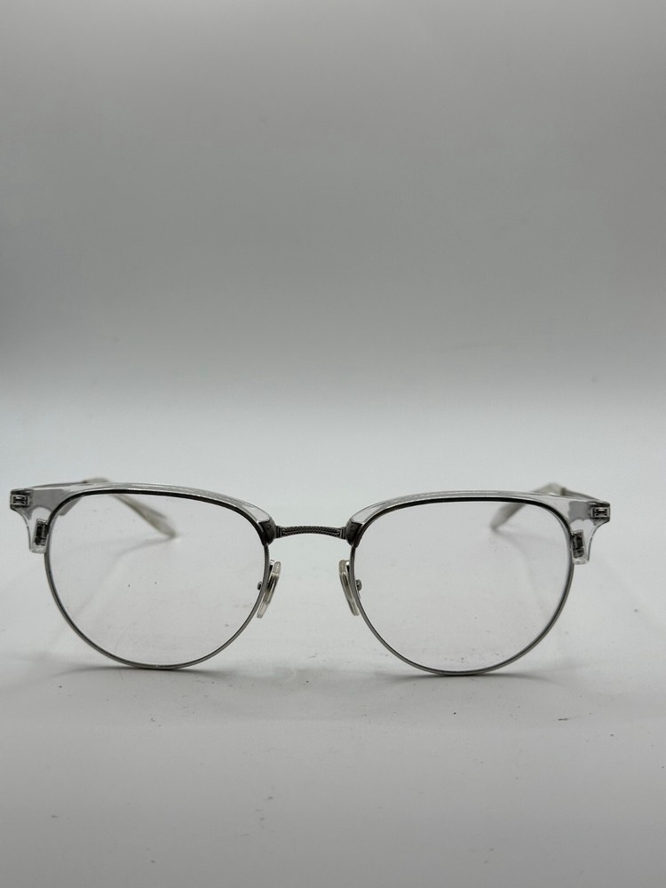 Ray-Ban RB6396 2936 Unisex Polished Silver Metal Eyeglasses Half Rim FRAMES ONLY
