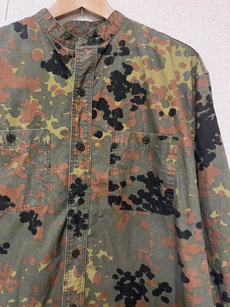 orSlow Camouflage Collarless Shirt Dress Long sleeve Women Size 1/XS-S Used