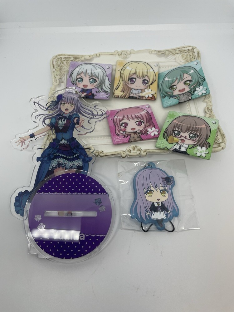 Hololive Anime Merch Lot - Badges Acrylic Stands Collectibles from Japan
