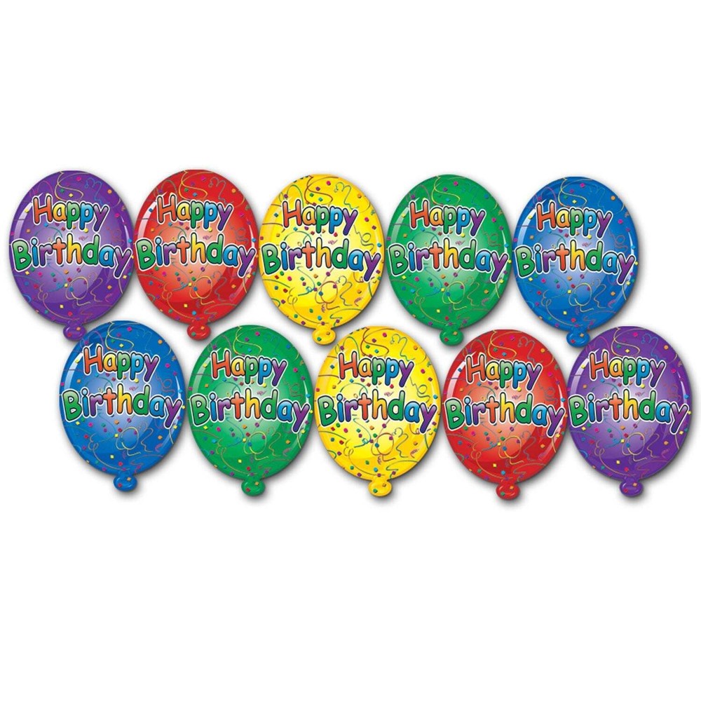 Beistle Mini Happy Birthday Cutouts | Party Supply | Decoration