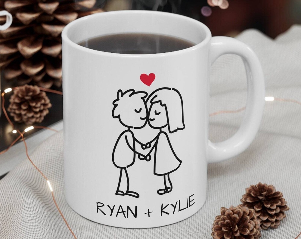 Personalized Valentines Day Gift Valentines Day Mug Couples Coffee Mug Gifts For-image