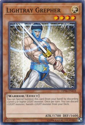 Lightray Grepher OP06-EN018 Common Unlimited Lightly Played LP  