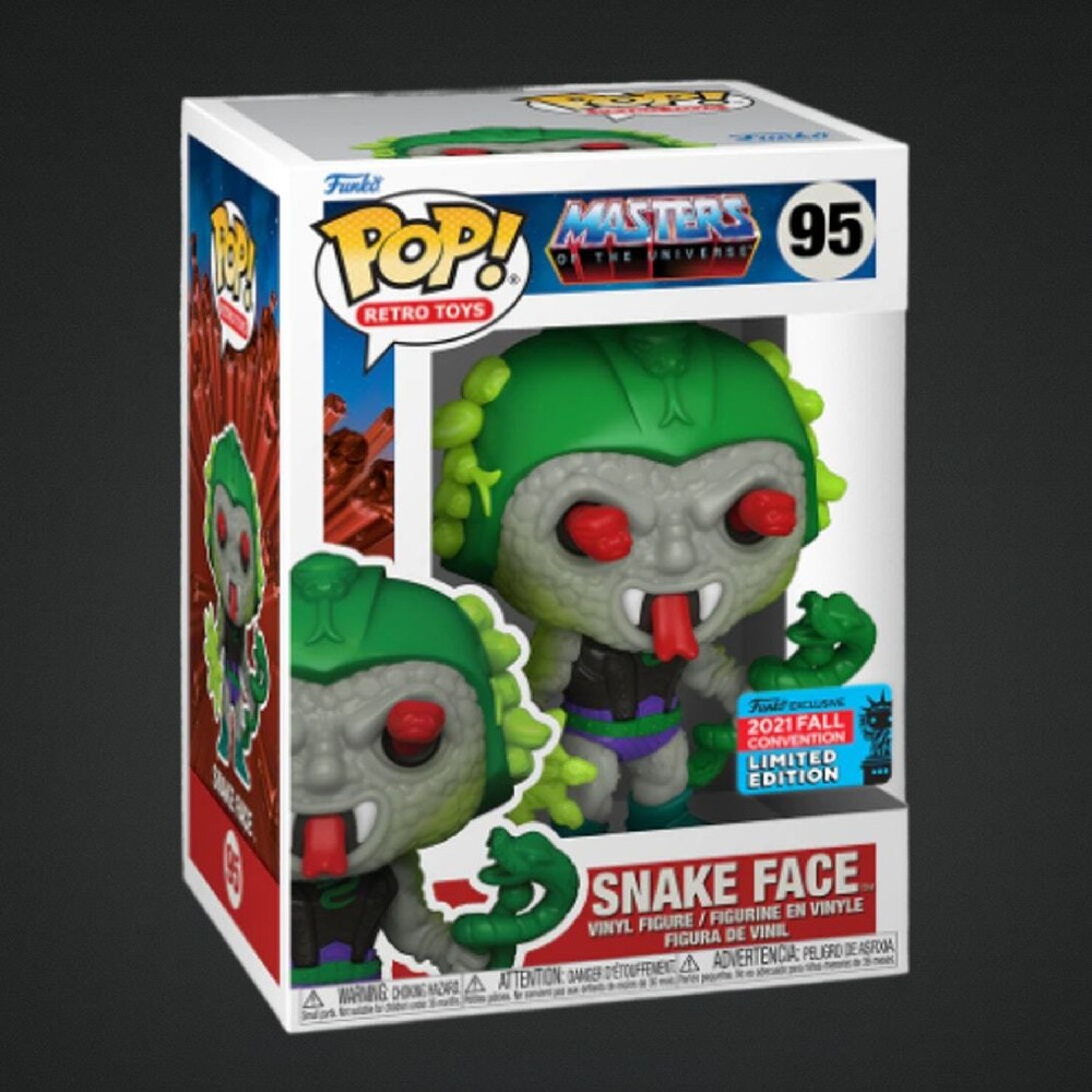 MOTU Masters of the Universe Snake Face exclusive funko Pop