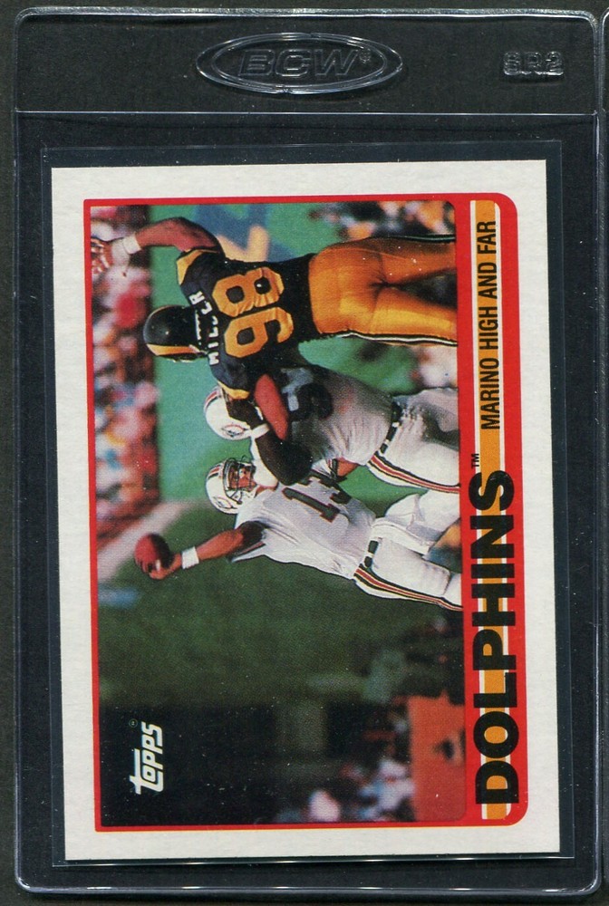 1989 Topps Dolphins Team Dan Marino #290 Mint