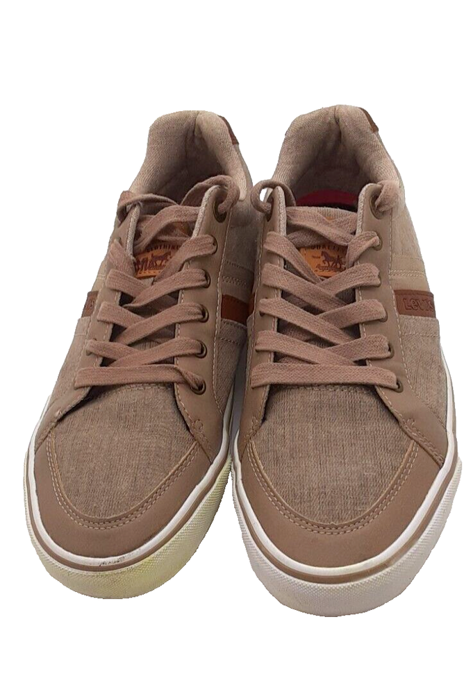 Levi Strauss & Co. Men’s Beige Lace Up Sneaker Shoes Size 8
