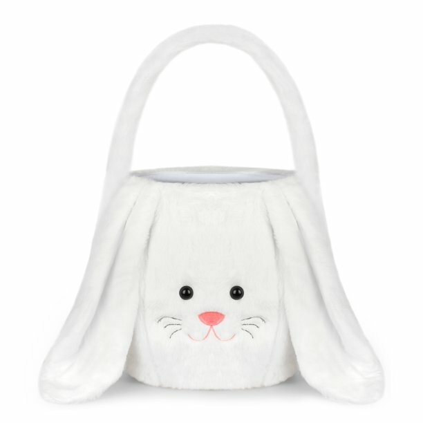 Easter Bunny Basket Plush 10