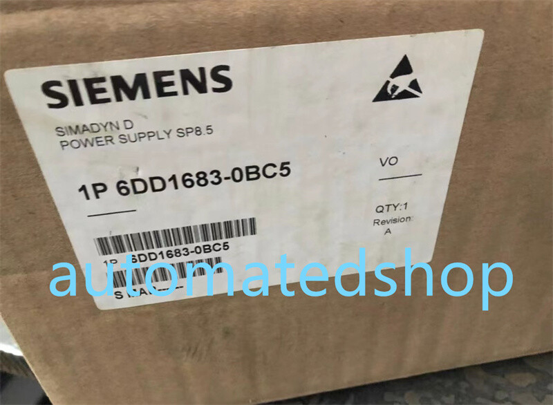 Siemens 6DD1683-0BC5 Via DHL or FedEx