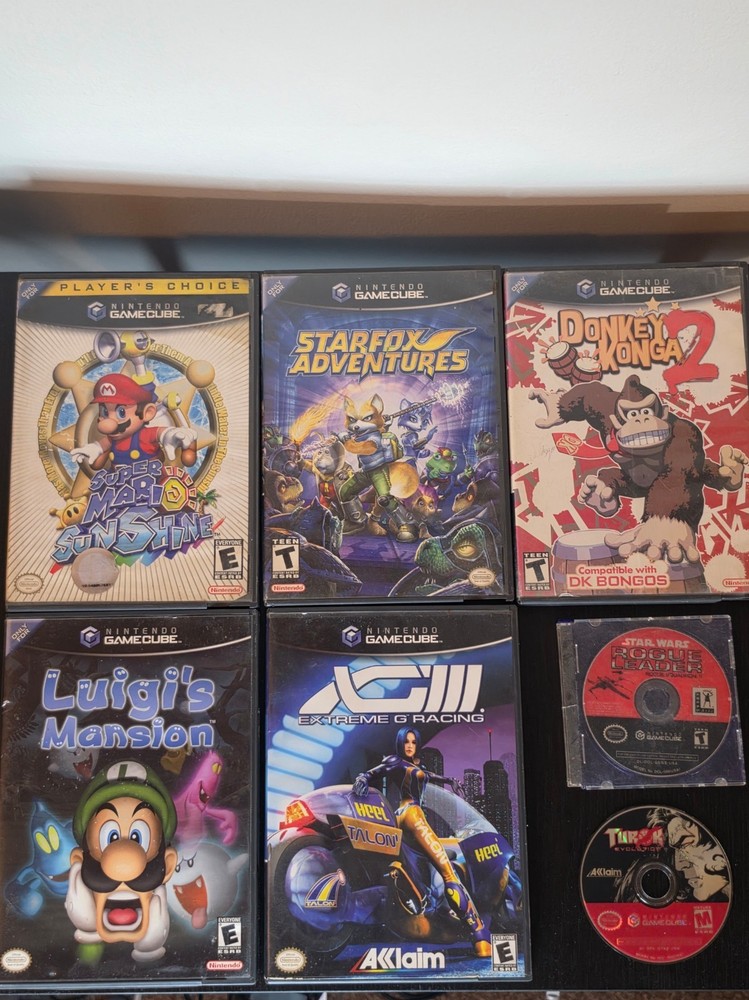 Nintendo GameCube Lot - Cib Tested And Working lot of 7 games, 1 CIB - READ Desc
