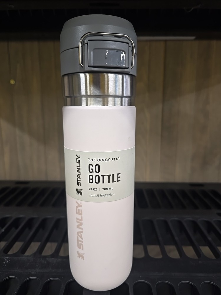 Stanley Quick Flip Go Water Bottle Blush 24oz Stainless Steel