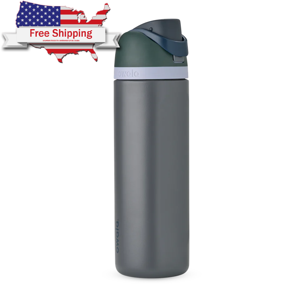 Owala FreeSip 24oz Stainless Steel Insulated Water Bottle Off the Grid