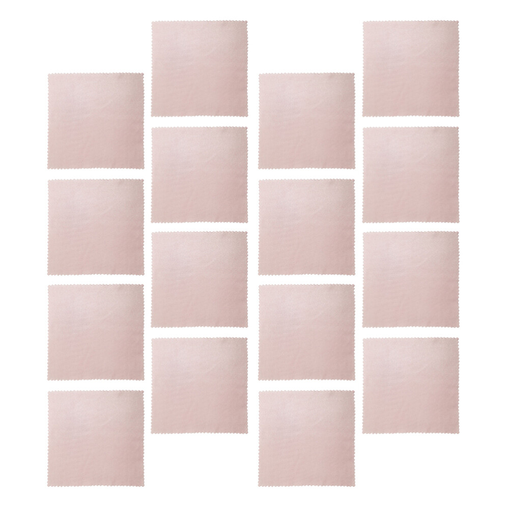 100 Pcs Jewelry Cleaner Solution Polishing Cloth Fabric